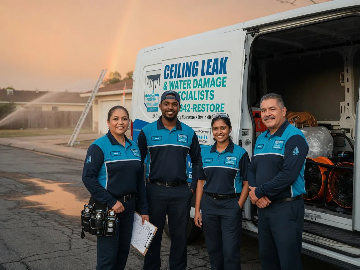 Ceiling Leak Cleanup company in Hopewell, OH